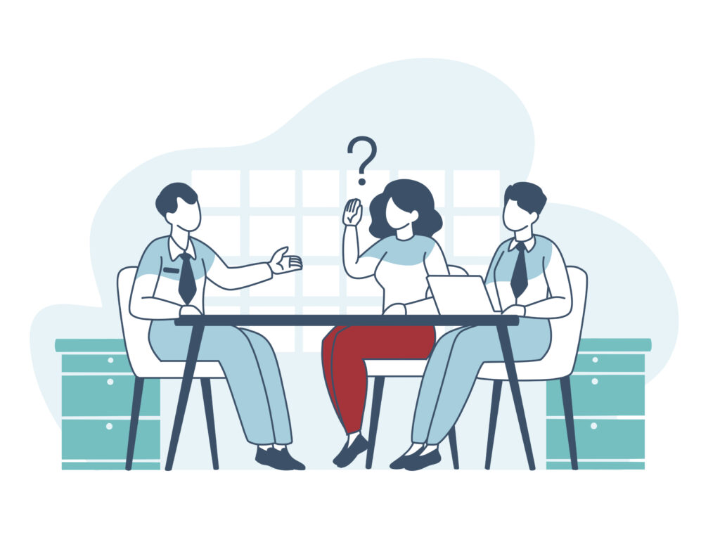 Asking Questions illustration High Resolution JPG file 1